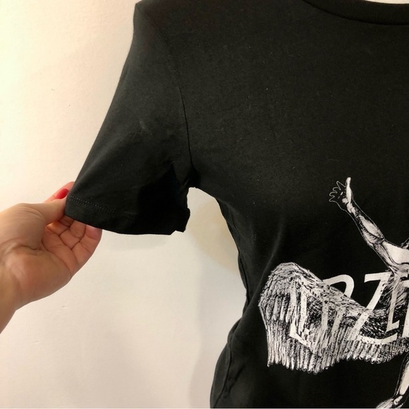 LED ZEPPELIN 1975 US Tour Slim Fit Ladies T Shirt - Picture 3 of 11